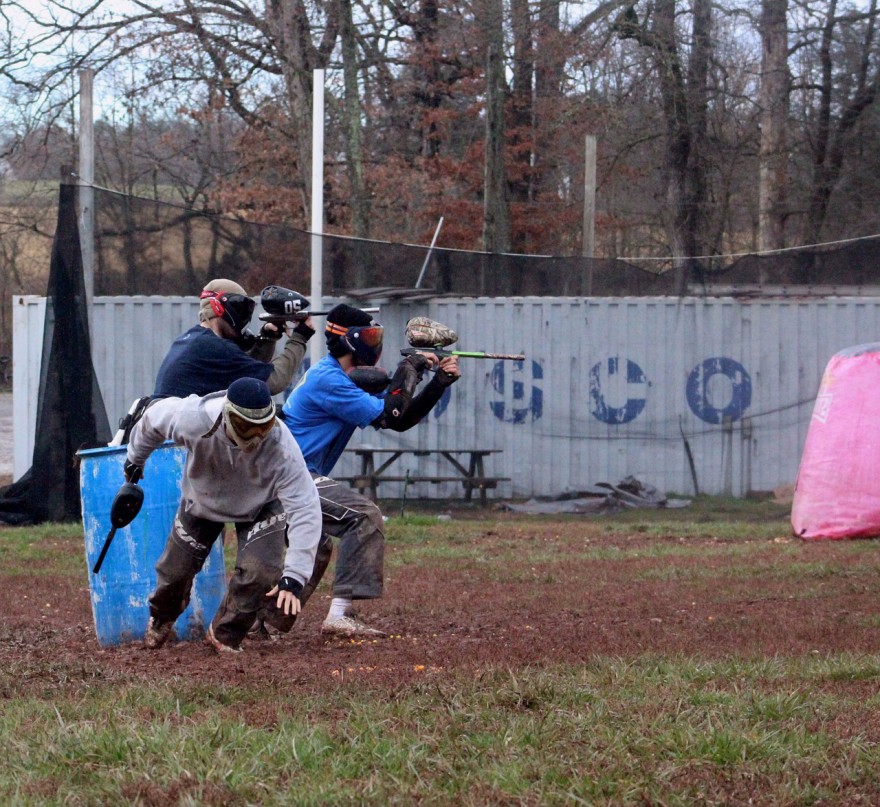 Use paintball to hone your survival skills